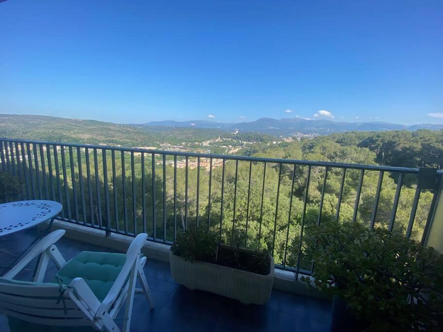 2-Room 60 M², Panoramic View, 2 Balconies, 50M Pool Cagnes-sur-Mer Zewnętrze zdjęcie
